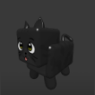 Black Cat -  Pet in Roblox Murder Mystery 2