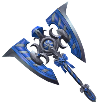 Blue Swirly Axe - Unique Knife MM2 Value
