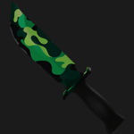 Camo (Knife) - Uncommon Knife MM2 Value