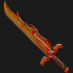 Flames - Godly Knife in Roblox Murder Mystery 2