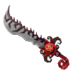 Red Hallows - Unique Knife in Roblox Murder Mystery 2